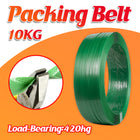 Manual PET Plastic Packing Strap Roll 10KG Green Heavy Duty Banding Belt Tool