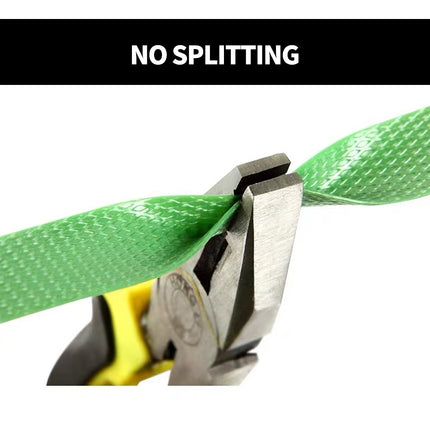 Manual PET Plastic Packing Strap Roll 10KG Green Heavy Duty Banding Belt Tool