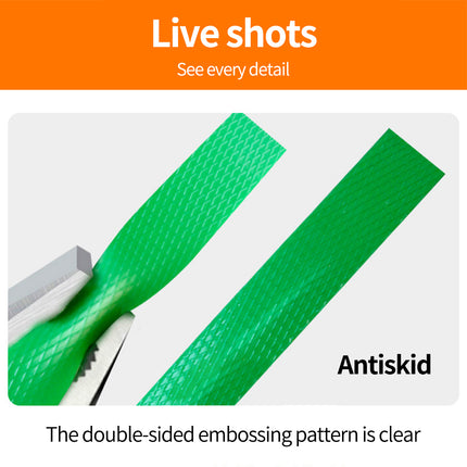 Manual PET Plastic Packing Strap Roll 10KG Green Heavy Duty Banding Belt Tool