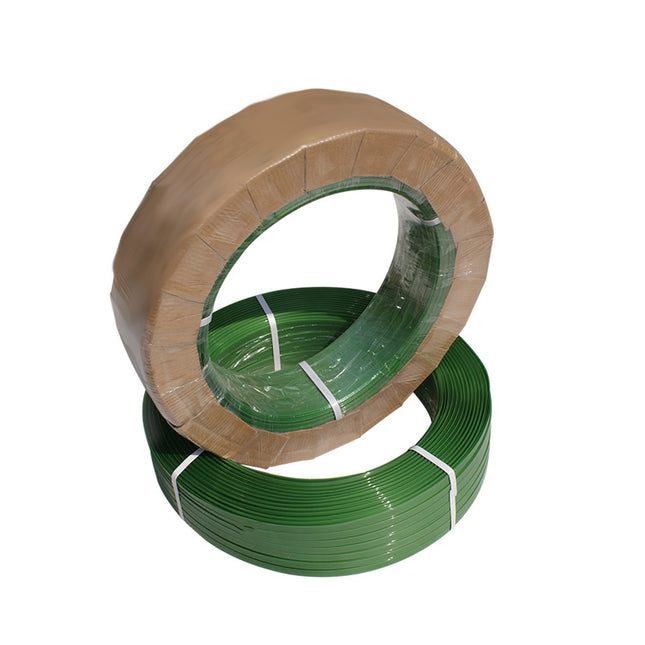 Manual PET Plastic Packing Strap Roll 10KG Green Heavy Duty Banding Belt Tool