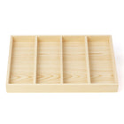 Wooden Jewellery Storage Box Display Tray Organizer for Rings Earrings Necklaces