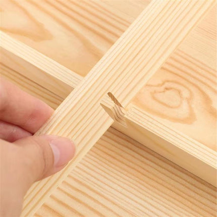 Wooden Jewellery Storage Box Display Tray Organizer for Rings Earrings Necklaces