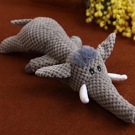 Pet Plush Corn Fleece Squeaky Toy Chew Teeth Cleaning For Dogs Puppies Safe Soft