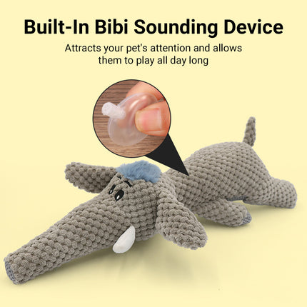 Pet Plush Corn Fleece Squeaky Toy Chew Teeth Cleaning For Dogs Puppies Safe Soft