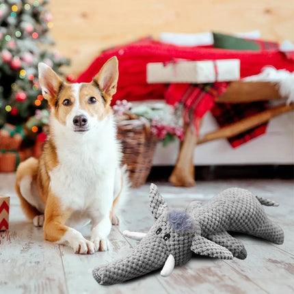 Pet Plush Corn Fleece Squeaky Toy Chew Teeth Cleaning For Dogs Puppies Safe Soft