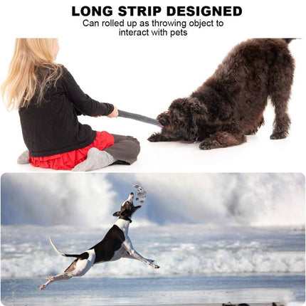 Long Neck Plush Squeaky Dog Toy Rabbit Corduroy