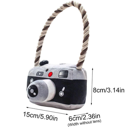 Pet Toy Plush Knot Toy Interactive Chew Toy for Dogs and Cats Soft Durable