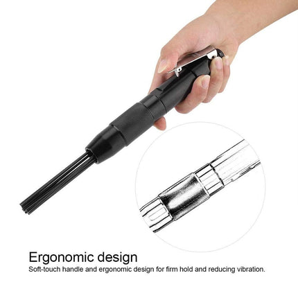 Pneumatic Rust Remover Tool Ergonomic Handle for Metal Auto Body Rust Removal