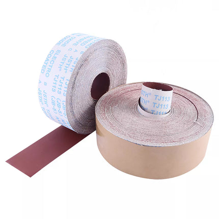 10cm Wide Soft Emery Cloth Roll Hand Torn Sanding Polishing Gauze Abrasive Sheet