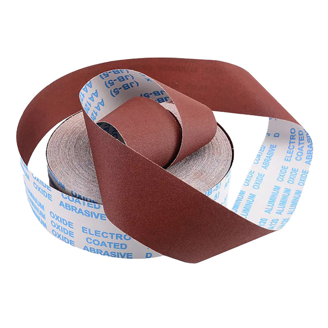 10cm Wide Soft Emery Cloth Roll Hand Torn Sanding Polishing Gauze Abrasive Sheet