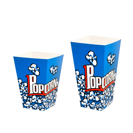 Popcorn Box Snack Box Fries Box Disposable Food Container For Fast Food Takeaway