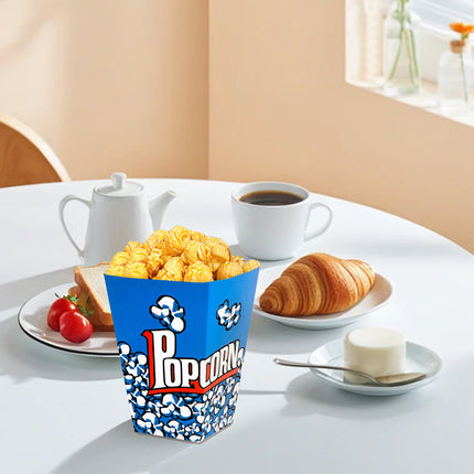 Popcorn Box Snack Box Fries Box Disposable Food Container For Fast Food Takeaway