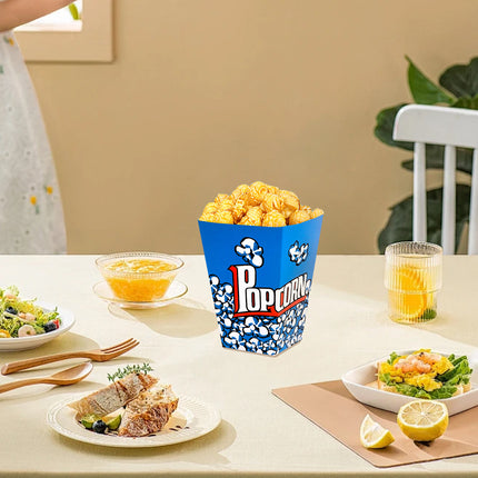 Popcorn Box Snack Box Fries Box Disposable Food Container For Fast Food Takeaway