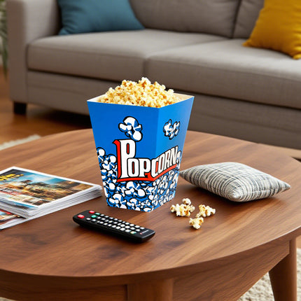 Popcorn Box Snack Box Fries Box Disposable Food Container For Fast Food Takeaway