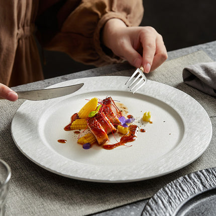 Ceramic Steak Vegetable Dessert Salad Plate Home Dinner Plate Kitchen Dining
