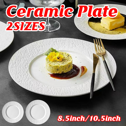 Ceramic Steak Vegetable Dessert Salad Plate Home Dinner Plate Kitchen Dining