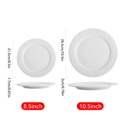 Ceramic Steak Vegetable Dessert Salad Plate Home Dinner Plate Kitchen Dining