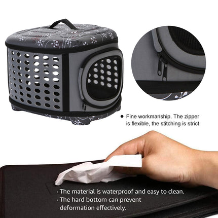 EVA Pet Bag Foldable Portable for Going Out Pet Carrier Travel Bag Small Dog Cat