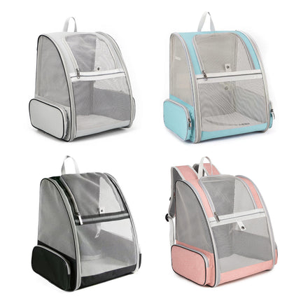 Large Foldable Breathable Portable Cat Dog Bag Outdoor Shoulder Pet Backpack