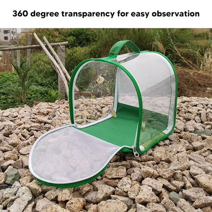 Portable Foldable Insect Cage Transparent for Outdoor Exploration Bug Collecting