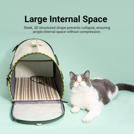 Outdoor Pet Backpack Foldable Breathable Carrier Bag for Cats Small Dogs