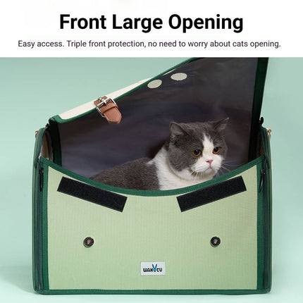 Outdoor Pet Backpack Foldable Breathable Carrier Bag for Cats Small Dogs