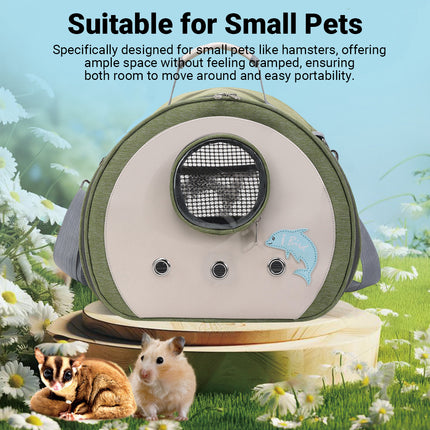 Portable Small Pet Carrier Bag Breathable Comfortable for Small Pets Travel Use