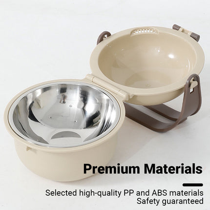 Portable Pet Food Bowl Durable for Dogs Cats Travel Outdoor Feeding Water Bowl