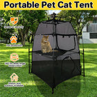 Foldable Breathable Cat Outdoor Tent Portable Game Toy Light for Cat Outings