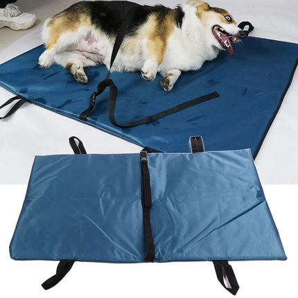 Pet Emergency Stretcher Foldable Soft Dog Cat First Aid Carrier 100 x 67cm