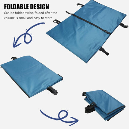 Pet Emergency Stretcher Foldable Soft Dog Cat First Aid Carrier 100 x 67cm