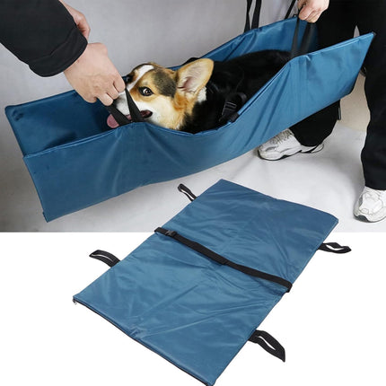 Pet Emergency Stretcher Foldable Soft Dog Cat First Aid Carrier 100 x 67cm