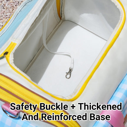 Portable Pet Travel Carrier Bag Fashion Large Capacity Durable for Cats Dogs Use