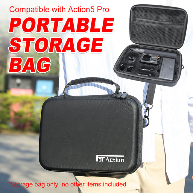 DJI Action 5 Pro Portable Storage Bag Protective Type for Outdoor Travel Use