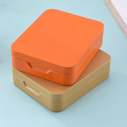 10Pcs Small Metal Storage Box Flip Top Case Portable Organiser Set