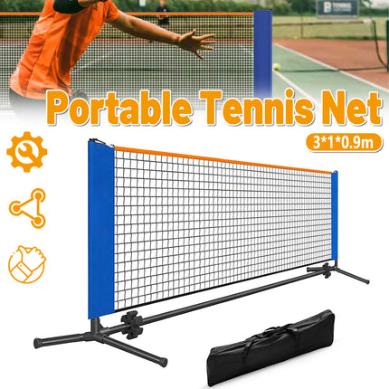 Tennis Badminton Volleyball Net 3M Portable Sports Training Net For Outdoor Court