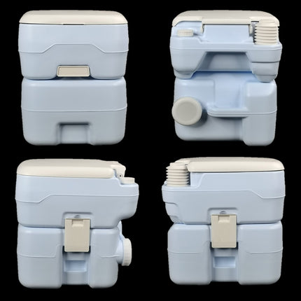 20L Portable Toilet Camping Toilet for Hiking RV Trips Emergency Potty Seat