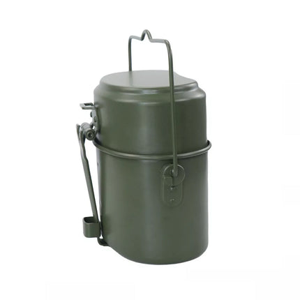 3 IN 1 Military Canteen Camping Cookware Set Hiking Army Lunch Box Pot Bowl