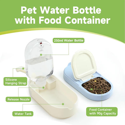 Pet Travel Water Food Cup for Dog Walking Leakproof Portable Lightweight Outdoor