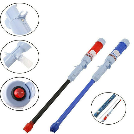 Portable Electric Hand Syphon Pump Pipe Oil Diesel Fuel Water Transfer Battery - Aimall