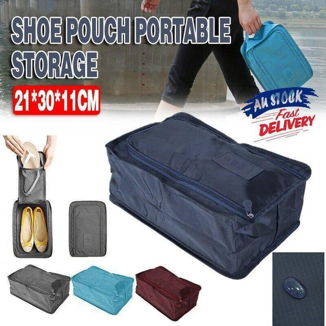 Travel Environmental Waterproof Shoe Pouch Portable Storage Bag - Aimall