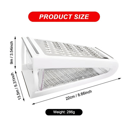 Double Sided Cheese Grater Potato Grinder Kitchen Tool Butter Vegetable Cutter