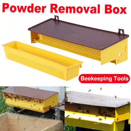 Beekeeping Pollen Trap Box Remover Beehive Collector Tool Plastic Collection Box