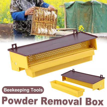 Beekeeping Pollen Trap Box Remover Beehive Collector Tool Plastic Collection Box