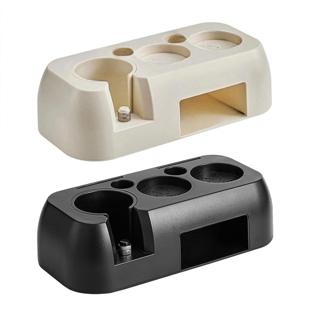 Coffee Tamper Stand Multifunctional Double Storage Handle Holder Distributor