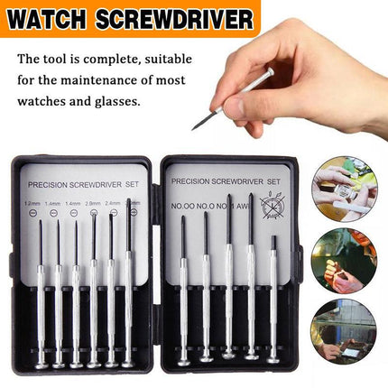 11 Pcs Precision Screwdriver Set Mobile Laptop Watch Glasses Small Driver - Aimall