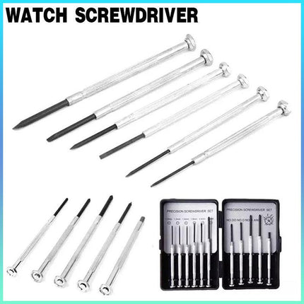 11 Pcs Precision Screwdriver Set Mobile Laptop Watch Glasses Small Driver - Aimall