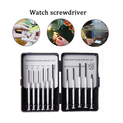 11 Pcs Precision Screwdriver Set Mobile Laptop Watch Glasses Small Driver - Aimall