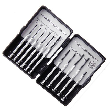 11 Pcs Precision Screwdriver Set Mobile Laptop Watch Glasses Small Driver - Aimall