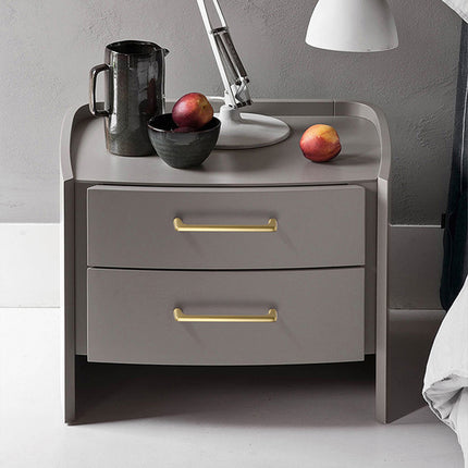 Brass Cabinet Handles 4 Sizes Simple Modern Pulls for Drawer Closet Door Use